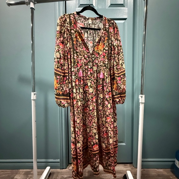 Spell Multicolor Long Sleeve Dress - Picture 3 of 7